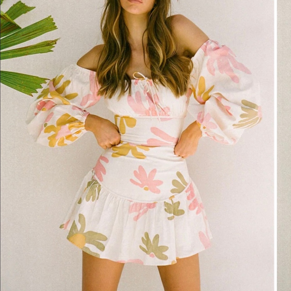 Sia Off Shoulder Dress - Picture 2 of 2